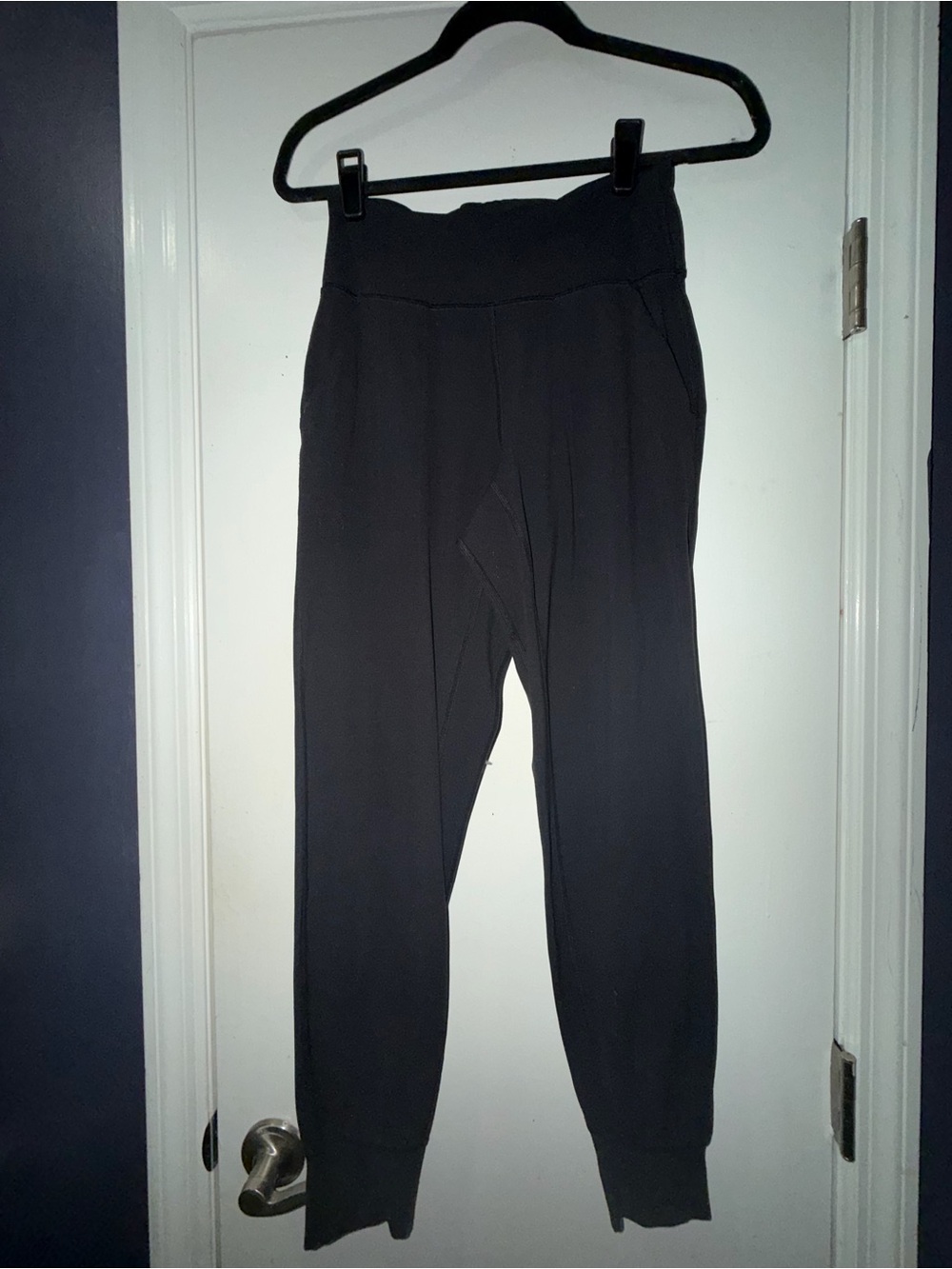 lululemon athletica Black High-Waist Slim Joggers